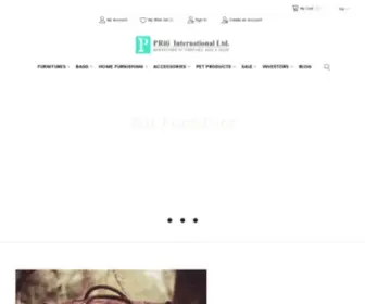 Pritiinternationalltd.com(Priti International LTD) Screenshot
