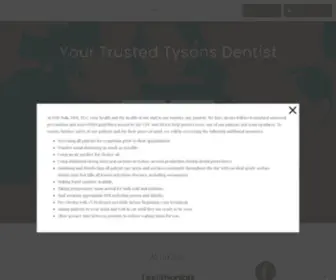 Pritinaikdds.com(Tysons VA Dentist) Screenshot