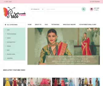 Prititrendz.com(Online Shop) Screenshot