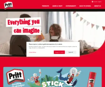 Prittworld.com(Pritt) Screenshot