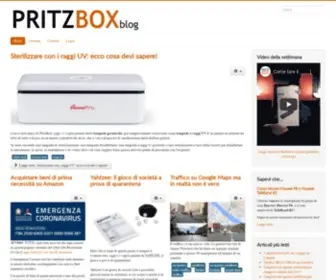 Pritzbox.it(PritzBox Blog) Screenshot