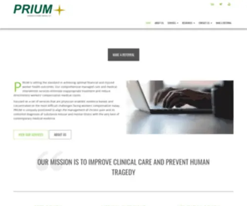 Prium.com(The Leading Prium Site on the Net) Screenshot