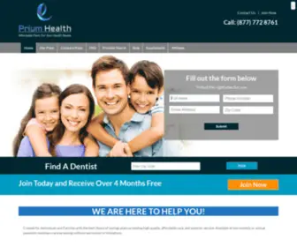 Priumhealth.com(Prium Health) Screenshot