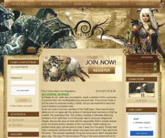 Priusanima.com Screenshot