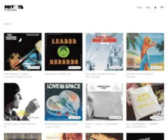 Priv4TE.com(Priv4te Records) Screenshot