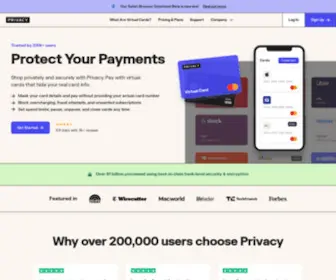 Privacy.com(Privacy) Screenshot