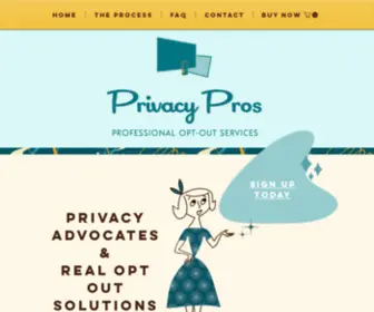 Privacypros.com(Privacy Pros) Screenshot