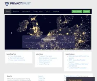 Privacytrust.org(Privacy Policy Certification) Screenshot