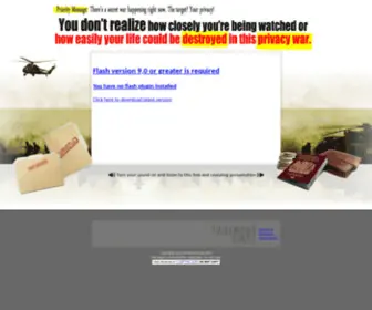 Privacywar.org(Privacy) Screenshot