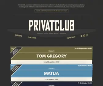 Privatclub-Berlin.de(Privatclub Berlin) Screenshot