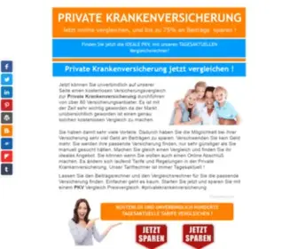 Private--Krankenversicherung.com(PKV Vergleich) Screenshot