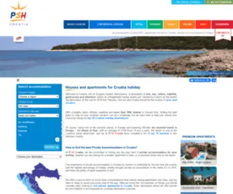 Private-Accommodation-Croatia.com(Croatia holiday apartments 2022) Screenshot