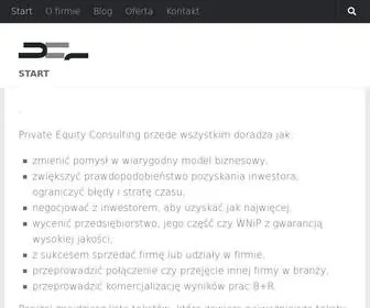 Private-Equity.pl(Private Equity Consulting) Screenshot