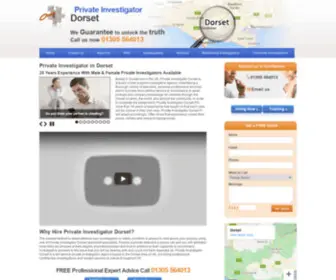 Private-Investigator-Dorset.co.uk(Private Investigator Dorset) Screenshot