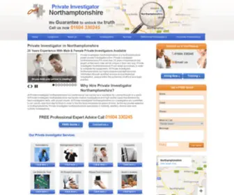 Private-Investigator-Northamptonshire.co.uk(Private Investigator Northamptonshire) Screenshot