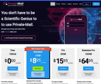 Private-Mail.com(Private Mail) Screenshot