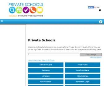 Private-Schools.co.za(Private Schools) Screenshot