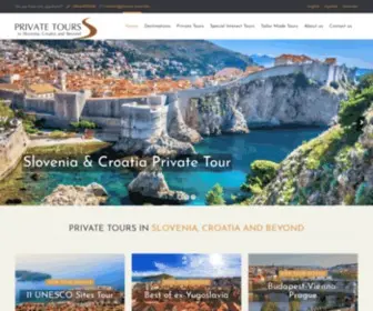 Private-Tours.info(Private Tours in Slovenia) Screenshot
