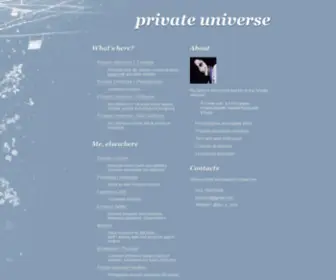 Private-Universe.net(Private Universe) Screenshot