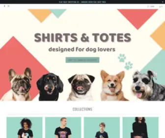 Privatebarking.com(T-Shirts and Tote Bags for Dog Lovers) Screenshot