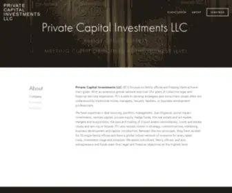Privatecapitalinvestmentsllc.com(Private Capital Investments LLC) Screenshot
