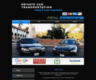 Privatecartransportation.com(Transportation) Screenshot