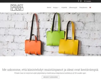 Privatecase.fi(Private Case Oy) Screenshot