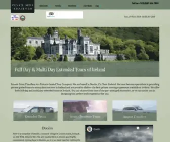Privatedrivechauffeur.com(Chauffeur Tours of Ireland) Screenshot