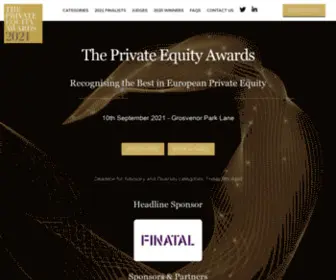 Privateequityawards.com(The Private Equity Awards) Screenshot
