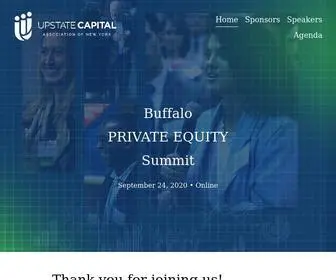 Privateequitysummit.org(Buffalo Private Equity Summit) Screenshot