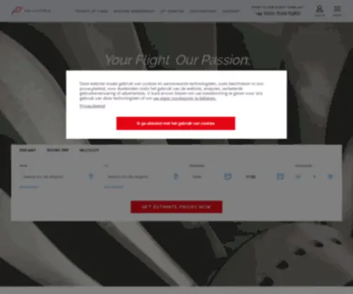 Privatefly.nl(Private Jet Charter) Screenshot