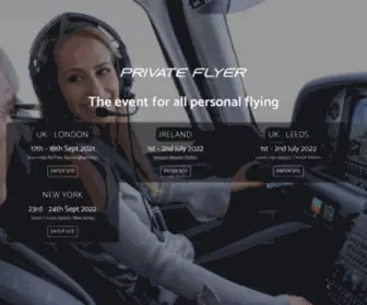 Privateflyershow.com(Private Flyer Show 2022) Screenshot