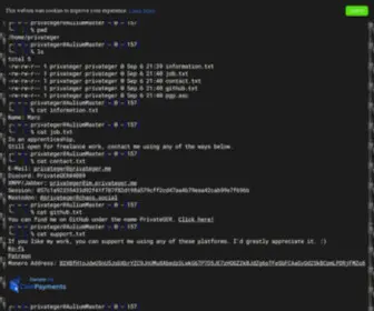 Privateger.me(privateger) Screenshot