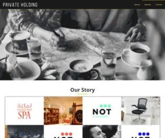 Privateholding.ae(Private Holding) Screenshot