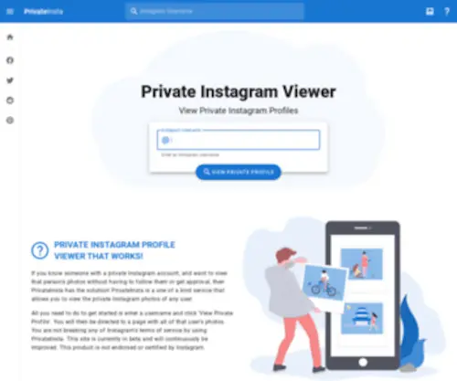Privateinsta.com(View Private Instagram Photos) Screenshot
