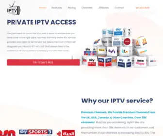 Privateiptvaccess.com(We are owner IPTV server) Screenshot