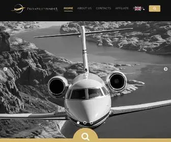 Privatejetfinder.com(Private Jet Finder) Screenshot