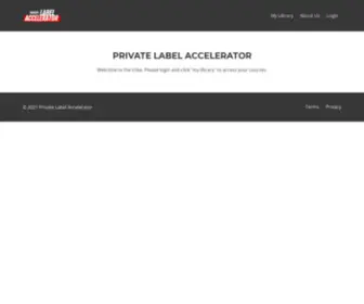 Privatelabelacceleratorfba.com(Private Label Accelerator) Screenshot