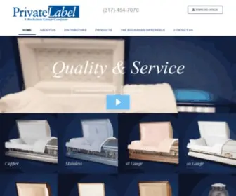 Privatelabelcaskets.com(Private Label Caskets) Screenshot