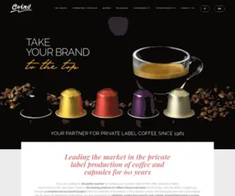 Privatelabelcoffeecapsules.com(Produzione capsule caffè conto terzi) Screenshot