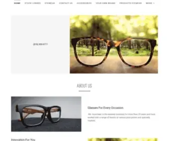 Privatelabeloptical.com(Private Label Optical) Screenshot