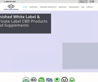 Privatelabelpartners.com(Private Label Manufacturers) Screenshot