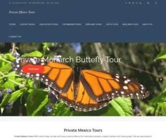 Privatemexicotours.com(Private Mexico Tours) Screenshot