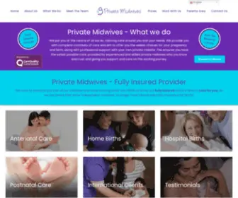 Privatemidwives.com(Private Midwives) Screenshot