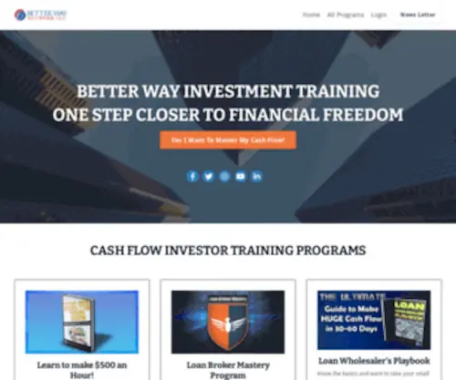 Privatemortgagetraining.com(Better Way Network LLC) Screenshot