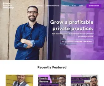 Privatepracticeworkshop.com(Private Practice Workshop) Screenshot