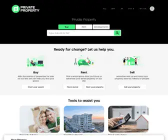 Privateproperty.co.za(Property Portal South Africa) Screenshot