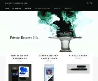 Privatereserveink.com(Private Reserve Ink) Screenshot