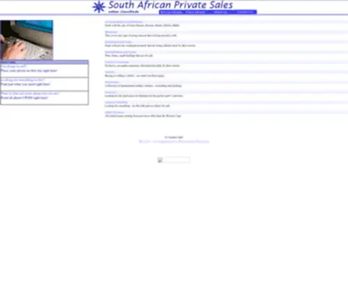 Privatesales.co.za(Private Sales) Screenshot