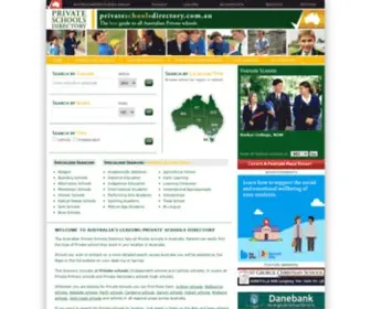 Privateschoolsdirectory.com.au(The Private Schools Directory) Screenshot